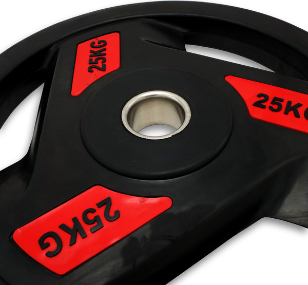 Изображение товара Диск для штанги UNIX Fit Pro / DG25RUBPRD (25кг, красный)