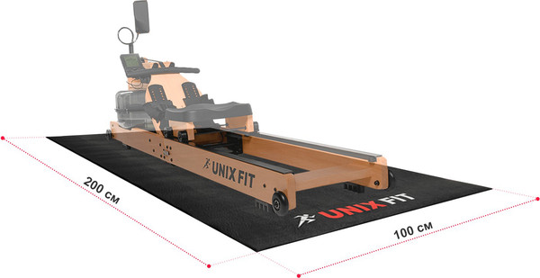 Изображение товара Коврик для тренажера UNIX Fit MAT100200P (200x100x0.6см)