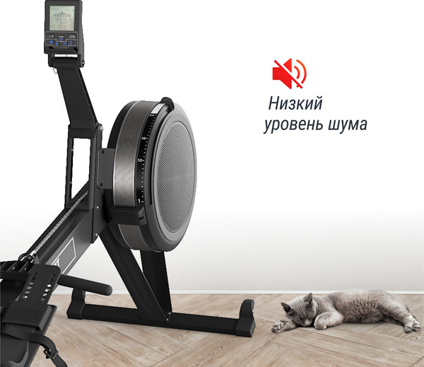 Изображение товара Гребной тренажер UNIX Fit Pro Air Magnetic Rower-X / RMAMRXB (черный)