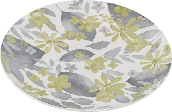 Изображение товара Тарелка столовая обеденная Domenik Blooming DMD235 (зеленый)