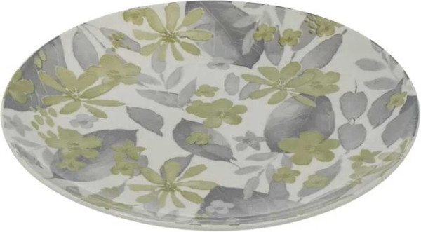 Изображение товара Тарелка столовая обеденная Domenik Blooming DMD235 (зеленый)