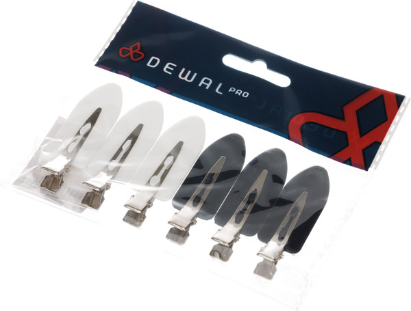 Изображение товара Набор зажимов для волос Dewal Лепесток CL2603 (6шт)