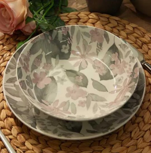 Изображение товара Тарелка закусочная (десертная) Domenik Blooming DMD246 (розовый)