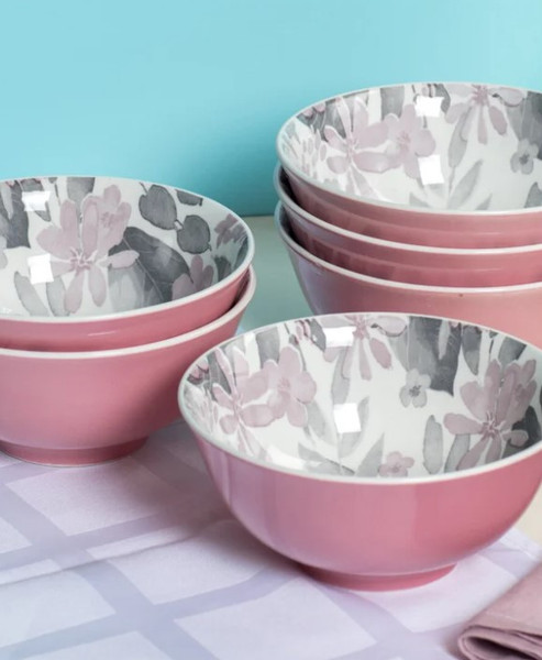 Изображение товара Салатник Domenik Blooming DMD248 (розовый)