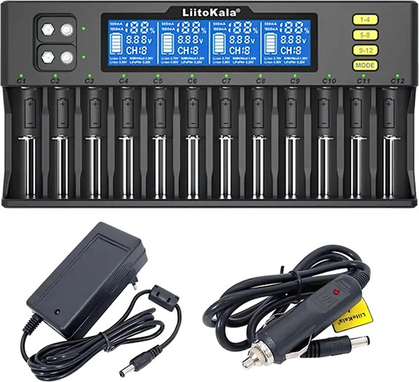 Изображение товара Зарядное устройство для аккумуляторов LiitoKala Lii-S12