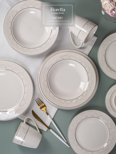 Изображение товара Тарелка столовая глубокая Fioretta Gatsby TDP661