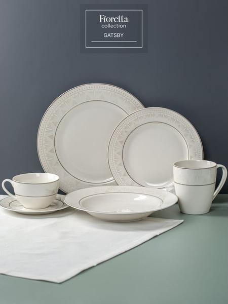 Изображение товара Тарелка столовая глубокая Fioretta Gatsby TDP661