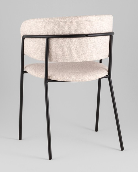 Изображение товара Стул Stool Group Нэлли / AV 486-L13-9005 (буклированный велюр бежевый)