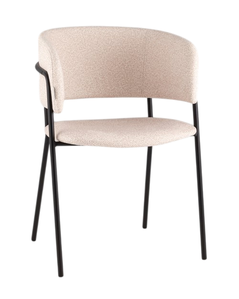 Изображение товара Стул Stool Group Нэлли / AV 486-L13-9005 (буклированный велюр бежевый)