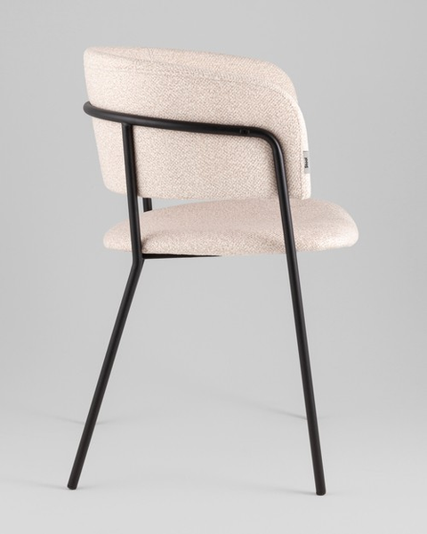 Изображение товара Стул Stool Group Нэлли / AV 486-L13-9005 (буклированный велюр бежевый)