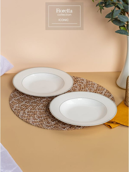 Изображение товара Тарелка столовая глубокая Fioretta Iconic TDP691