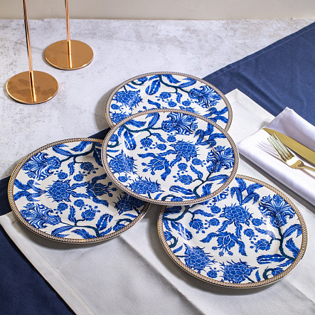 Изображение товара Набор столовой посуды Fioretta Blue Flower TDS135 (16пр)