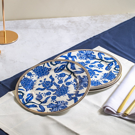 Изображение товара Набор столовой посуды Fioretta Blue Flower TDS136 (12пр)