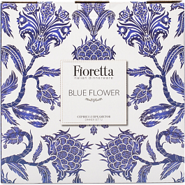 Изображение товара Набор столовой посуды Fioretta Blue Flower TDS136 (12пр)