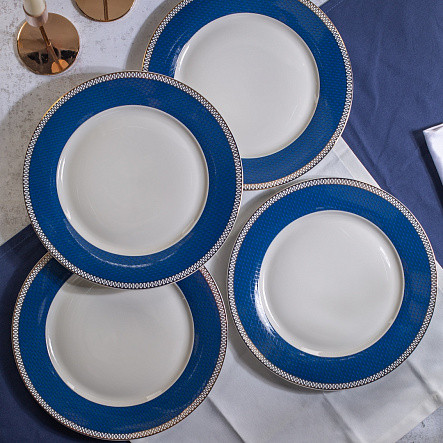 Изображение товара Набор столовой посуды Fioretta Blue Flower TDS136 (12пр)