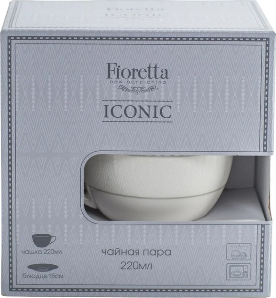 Изображение товара Чашка с блюдцем Fioretta Iconic TDS695