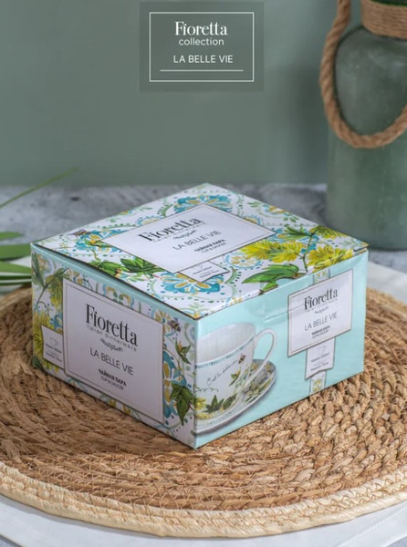 Изображение товара Чашка с блюдцем Fioretta La Belle Vie TDS775