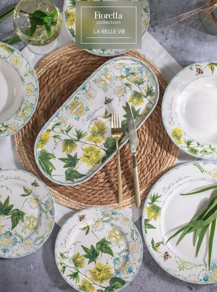 Изображение товара Чашка с блюдцем Fioretta La Belle Vie TDS775