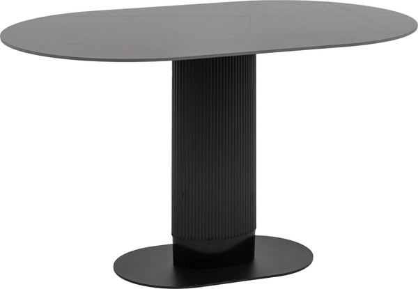 Изображение товара Обеденный стол Stool Group Mystery 130x80 / T-015 (черный/керамика)