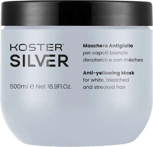 Изображение товара Тонирующая маска для волос Koster Silver Anti-Yellowing (500мл)