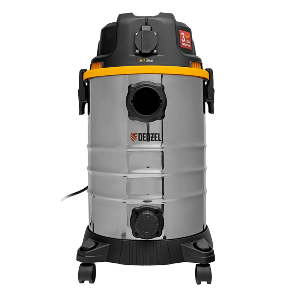 Изображение товара Профессиональный пылесос Denzel Строительный RVC30 / 28203