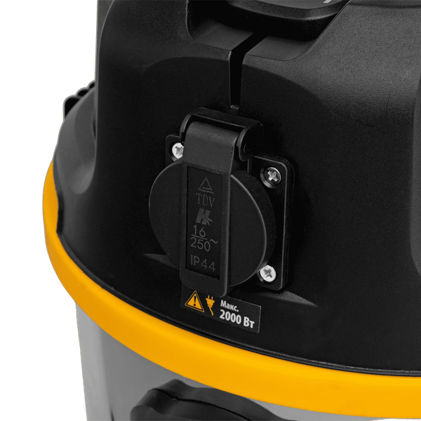 Изображение товара Профессиональный пылесос Denzel Строительный RVC30 / 28203