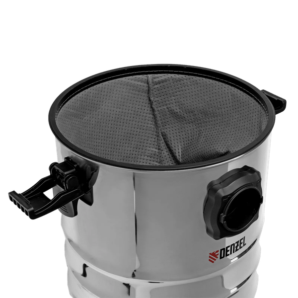 Изображение товара Профессиональный пылесос Denzel Строительный RVC30 / 28203