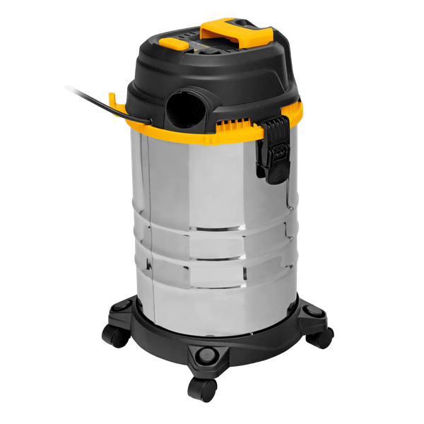 Изображение товара Профессиональный пылесос Denzel Строительный RVC30 / 28203