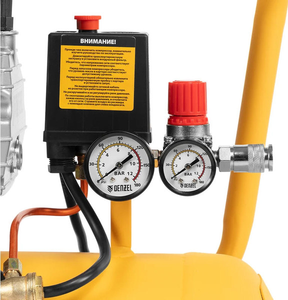 Изображение товара Воздушный компрессор Denzel DCV1800/50 / 58168