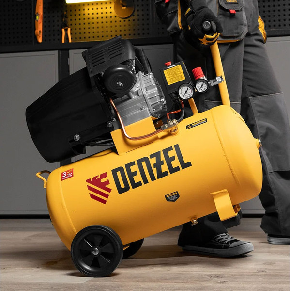 Изображение товара Воздушный компрессор Denzel DCV1800/50 / 58168
