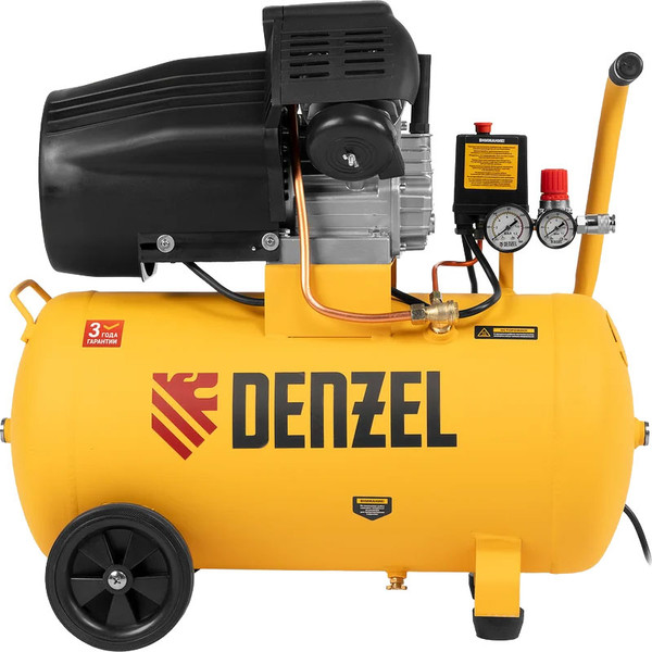 Изображение товара Воздушный компрессор Denzel DCV1800/50 / 58168