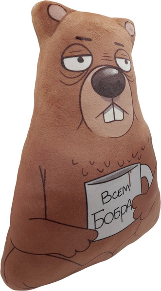 Изображение товара Подушка-игрушка Malvina Добрый Бобер / 9.457.1