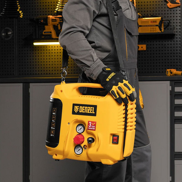 Изображение товара Воздушный компрессор Denzel DL1300 / 58011