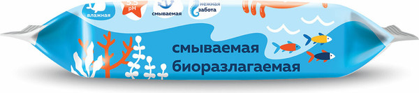 Изображение товара Влажная туалетная бумага Laima Детская / 115223 (42шт)