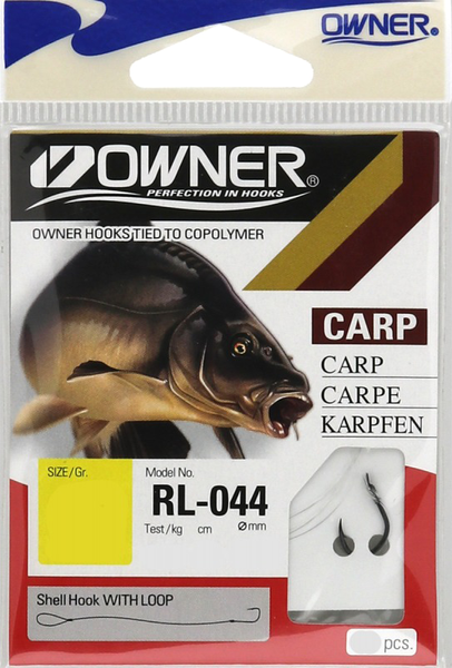 Изображение товара Набор поводков рыболовных Owner RL-044 №6 / 53803-06_20 (10шт)