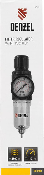 Изображение товара Блок подготовки воздуха Denzel FR1500 / 57459