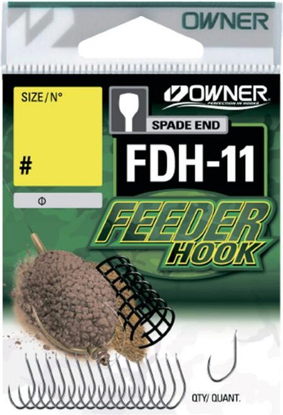 Изображение товара Набор крючков рыболовных Owner Feeder Hook FDH-11 BC №18 / 56936-18 (17шт)