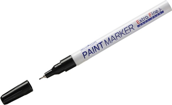 Изображение товара Маркер-краска MunHwa Extra Fine Paint Marker 1мм / 08-7201 (черный)