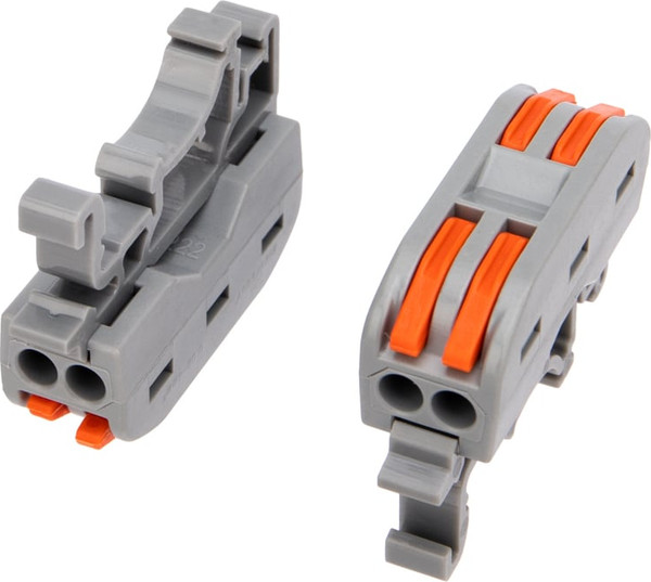 Изображение товара Клеммная колодка Rexant СМК 222-422D / 07-5239-05 (5шт, серый)