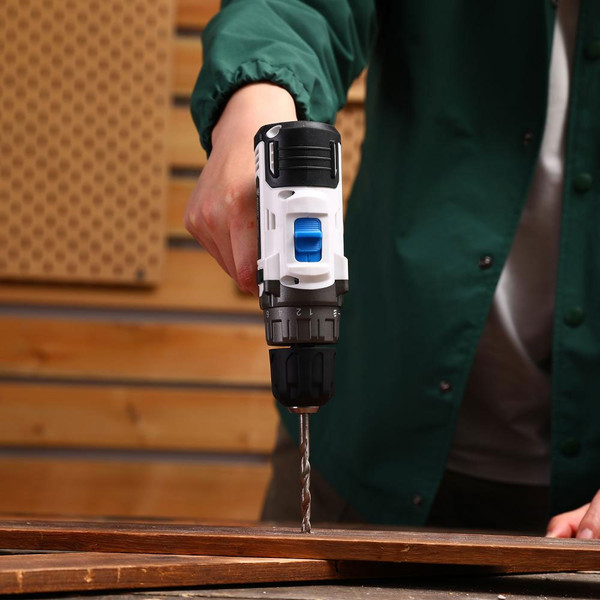 Изображение товара Аккумуляторная дрель-шуруповерт Deko DKCD12V Snow White SET1 / 083-1106