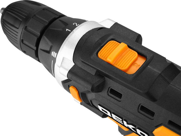 Изображение товара Аккумуляторная дрель-шуруповерт Deko Banger 20V ONE+ / 083-1116