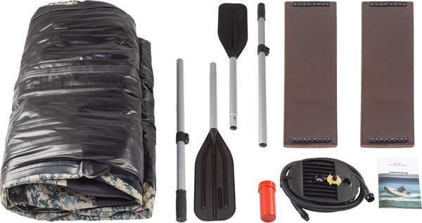 Изображение товара Надувная лодка GLADIATOR E420S (цифровой камуфляж)