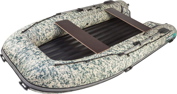 Изображение товара Надувная лодка GLADIATOR E420S (цифровой камуфляж)