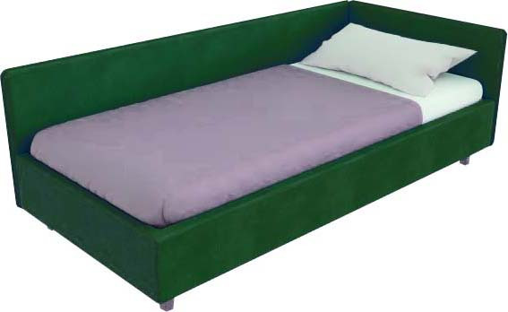 Изображение товара Односпальная кровать Elmax Феррара 80x200 угол левый (Glory 14)