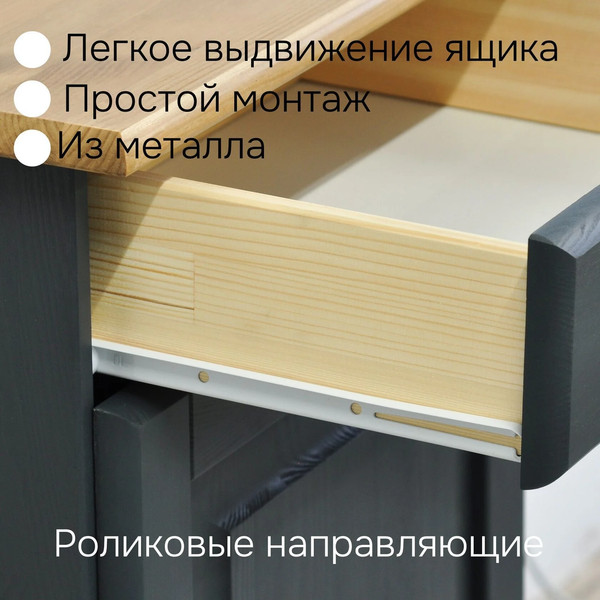 Изображение товара Тумба Dipriz Lena Д.10169.3 (серый воск/антик)