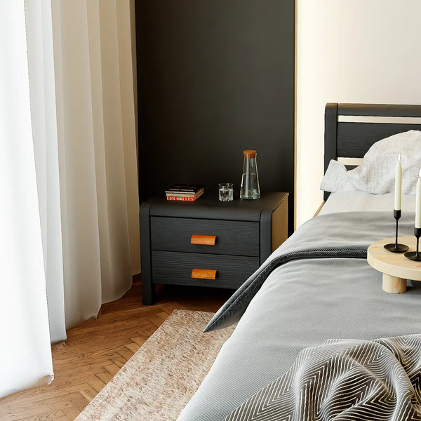 Изображение товара Прикроватная тумба Dipriz Мадейра Д.1437.1 (серый)