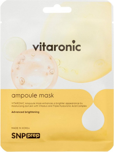 Изображение товара Маска для лица тканевая SNP Prep Vitaronic Ampoule Увлажняющая (25мл)
