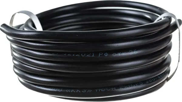 Изображение товара Провод силовой Rexant 01-8031-5 (5м, черный)