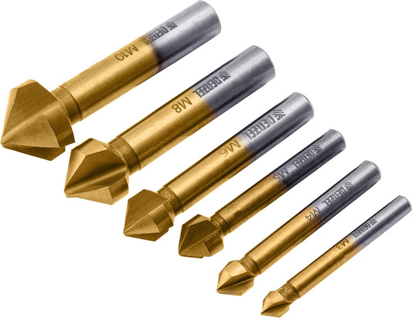 Изображение товара Зенковка Denzel Набор HSS M3-M10 / 72313 (6шт)