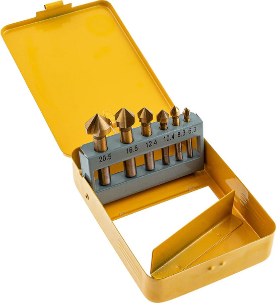 Изображение товара Зенковка Denzel Набор HSS M3-M10 / 72313 (6шт)